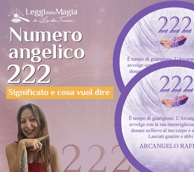 Numero angelico 222 significato